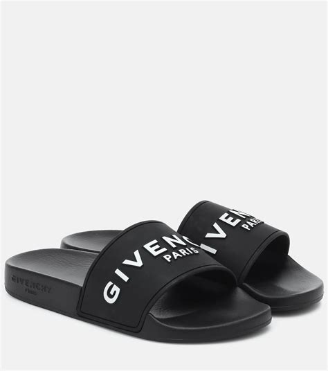 givenchy paris black slides|givenchy slides on sale.